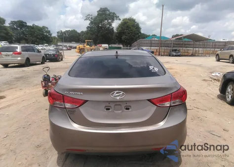 2013 Hyundai Elantra Gls from USA, damaged, VIN 5NPDH4AE3DH442033